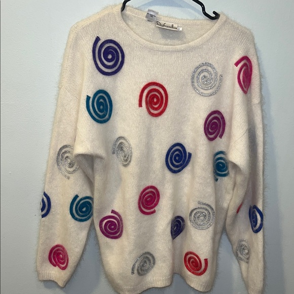 Rafaella Sweaters - Angora Rabbit Hair and Lambwool Vintage oversized  Rafaella Size M Sweater